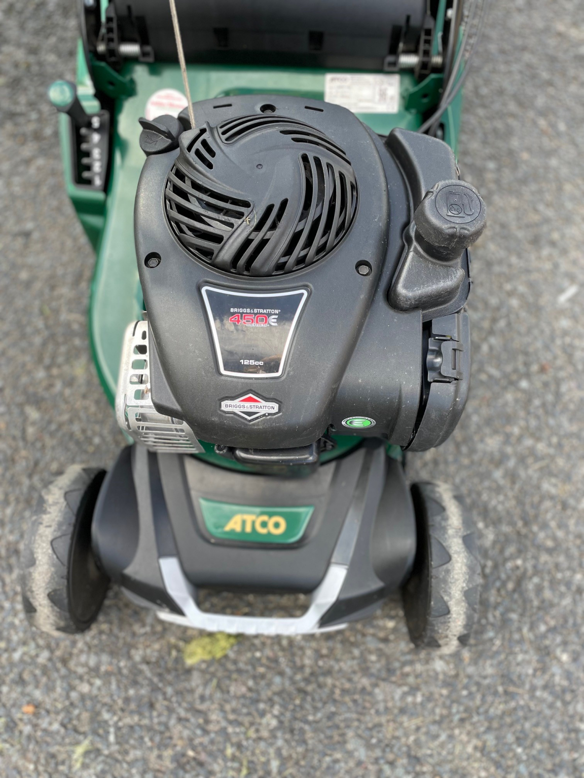 SOLD 2ND HAND ATCO LINER 16 SP Mower Ashley Mowers