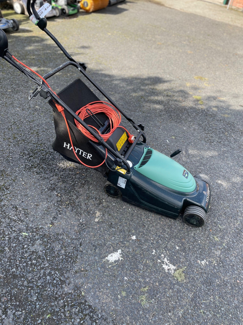 SOLD 2nd Hand Hayter Envoy 36 Electric Mower Ashley Mowers